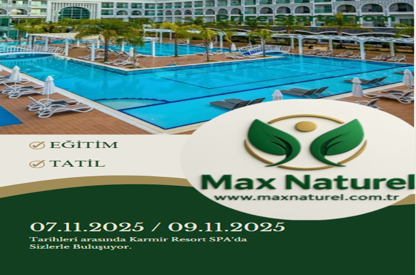 MAX NATUREL EĞİTİM KAMPI